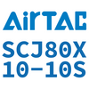 Airtac SCJ80 Standard Cylinder SCJ80X10-10S