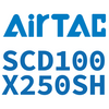 Airtac SCD Standard Cylinder SCD100X250SH