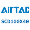 Airtac SCD Standard Cylinder SCD100X40
