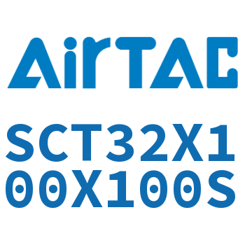 Airtac 多位置倍力气缸-SCT32X100X100S