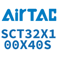 Airtac 多位置倍力气缸-SCT32X100X40S