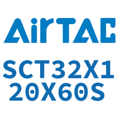 Airtac SCT32-63 Multi-Position Tandem Air Cylinder SCT32X120X60S — view 8