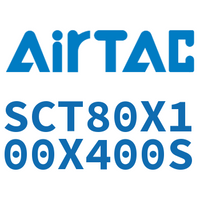 Airtac 多位置倍力气缸-SCT80X100X400S