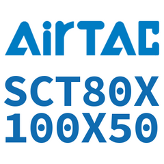 Airtac SCT80~100 Multi-Position Tandem Cylinder SCT80X100X50 — view 8