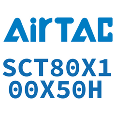 Airtac SCT80~100 Multi-Position Tandem Cylinder SCT80X100X50H — view 8