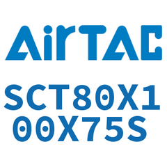Airtac SCT80~100 Multi-Position Tandem Cylinder SCT80X100X75S — view 8