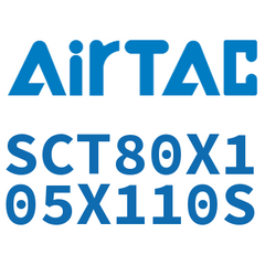 Airtac SCT80~100 Multi-Position Tandem Cylinder SCT80X105X110S — view 8