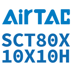 Airtac SCT80~100 Multi-Position Tandem Cylinder SCT80X10X10H — view 8