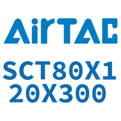 Airtac SCT80~100 Multi-Position Tandem Cylinder SCT80X120X300 — view 8