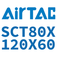Airtac 多位置倍力气缸-SCT80X120X60