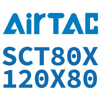 Airtac 多位置倍力气缸-SCT80X120X80