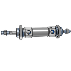 Airtac MICD Air Cushion Double Rod Mini Cylinder MICD40X80 — view 3