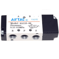AirTAC 4A110-06 Pneumatic Control Valve, 4A100 Series (4A11006) — view 3