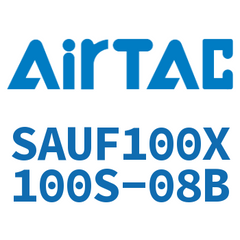 Airtac SAUF Series Valve-Mounted Air Cylinder SAUF100X100S-08B — view 3