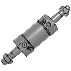Airtac MGCD Stainless Steel Mini Air Cylinder MGCD20X350S — view 2