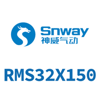 Airtac 磁耦合无杆气缸-RMS32X150