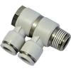 Airtac PHW F Thread Swivel Tee Fitting PHW1003D-S