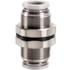Airtac PM Panel Mount Straight Coupling PM6D