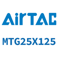 Airtac 不锈钢迷你气缸-MTG25X125