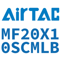 Airtac 不锈钢迷你气缸-MF20X10SCMLB