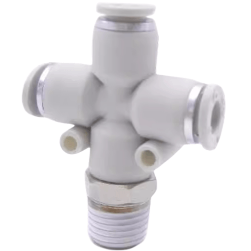 Airtac 接头-十字螺纹四通-X-APZR