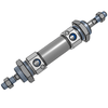 Airtac MICD Air Cushion Double Rod Mini Cylinder MICD25X175S