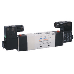 AirTAC 4V310-08BI Solenoid Valve, 5/2-way, PT1/4, DC24V, grommet entry (4V31008BI) — view 1
