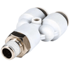 Airtac X-APX Adapter - Y-Type Threaded Tee X-APX801