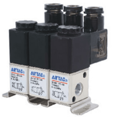 AirTAC 3V106B-20 Solenoid Valve, 3V1 Series (3V106B20F) — view 2