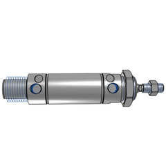 Airtac MBLC Aluminum Alloy Mini Air Cylinder MBLC25X100SCA — view 3