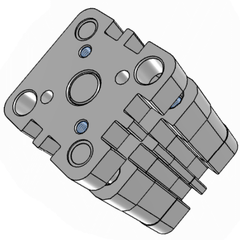 Airtac TACED Guided Compact Cylinder TACED80X25 — view 4