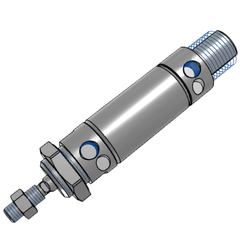 Airtac MBLC Aluminum Alloy Mini Air Cylinder MBLC25X100SCA — view 1