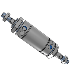 Airtac MBLCD Aluminum Alloy Mini Cylinder MBLCD63X20 — view 1