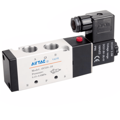 AirTAC 4V310-08AI Solenoid Valve, 5/2-way, PT1/4, AC220V, grommet entry (4V31008AI) — view 4