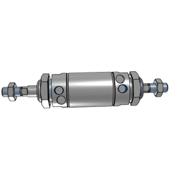 Airtac MBLCD Aluminum Alloy Mini Cylinder MBLCD63X10 — view 2