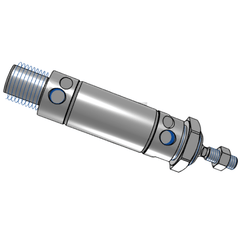 Airtac MBLC Aluminum Alloy Mini Air Cylinder MBLC25X100SCA — view 2