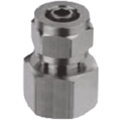 Airtac 接头-锁母内螺纹直通终端-X-ABF