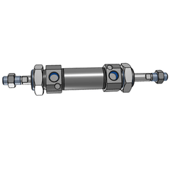Airtac MFCD Double Rod Cushioned Mini Cylinder MFCD40X500S — view 3